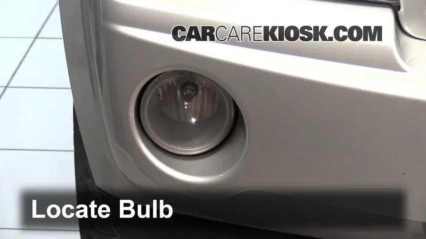 2007 Jeep Grand Cherokee Laredo 3.7L V6 Lights Fog Light (replace bulb)